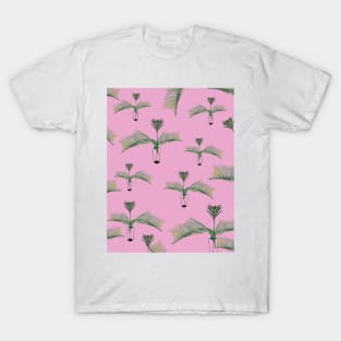 1980s plant pot pattern. T-Shirt